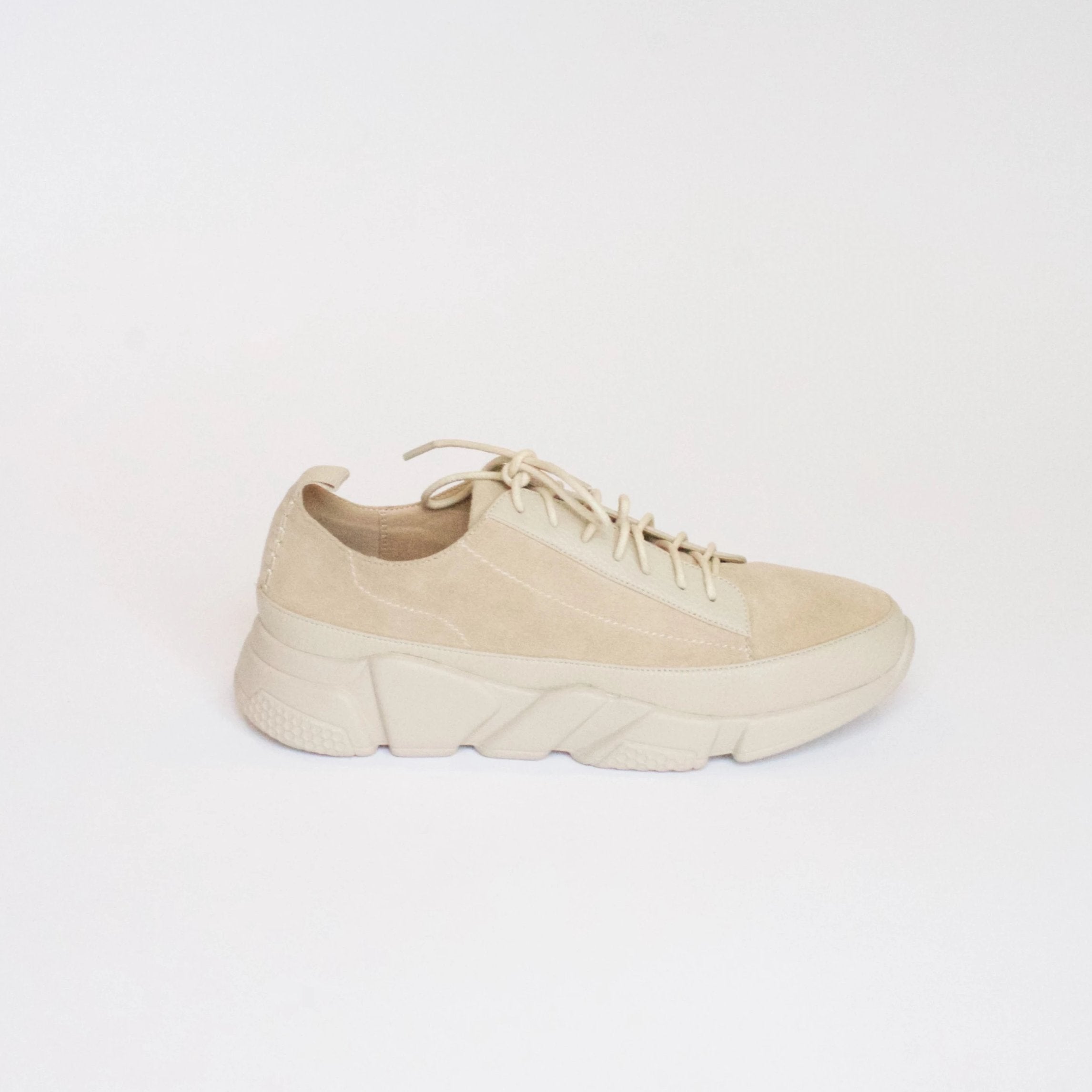 Sneaker taupe hot sale